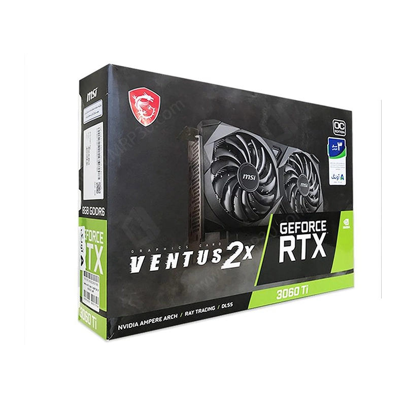 کارت گرافیک ام اس آی مدل GeForce RTX 3060 VENTUS 2X 12G OC (8)